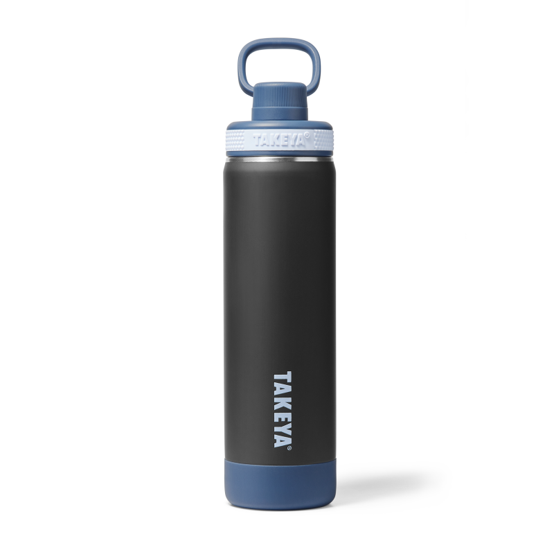 Sport Water Bottle Soft Touch With Spout Lid