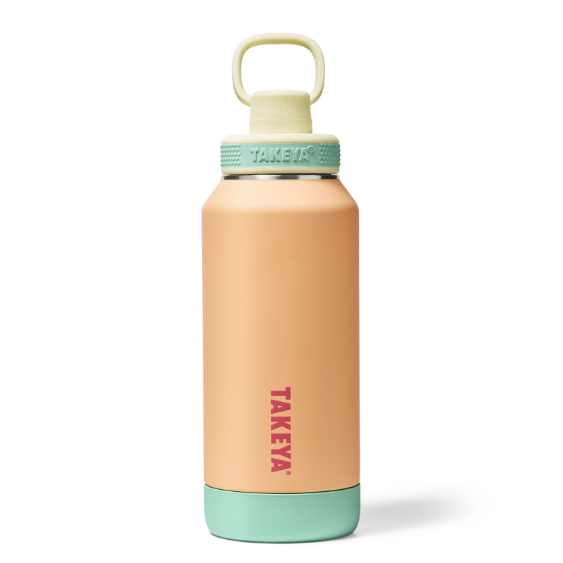 Sport Soft Touch Water Bottle With Spout Lid